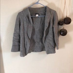 J.Crew gray knit sweater